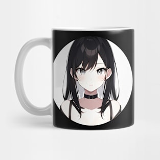 cute anime girl portrait Mug